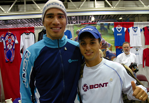 Jorge Botero with Luca Presti