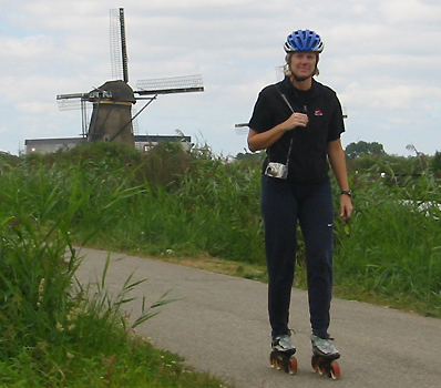 Kim Ames Skating in the Netherlands